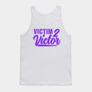 Victim to Victor Varsity Tee Tank Top